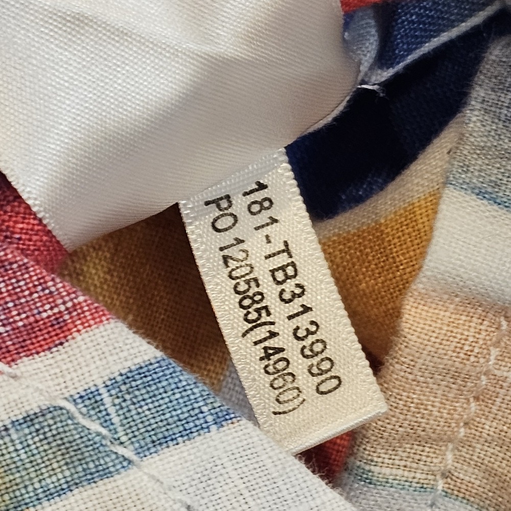 Tommy Bahama  Tommy Bahama Sunset Striped Breezer Long-Sleeve Linen Shirt Relax - Picture 10 of 15